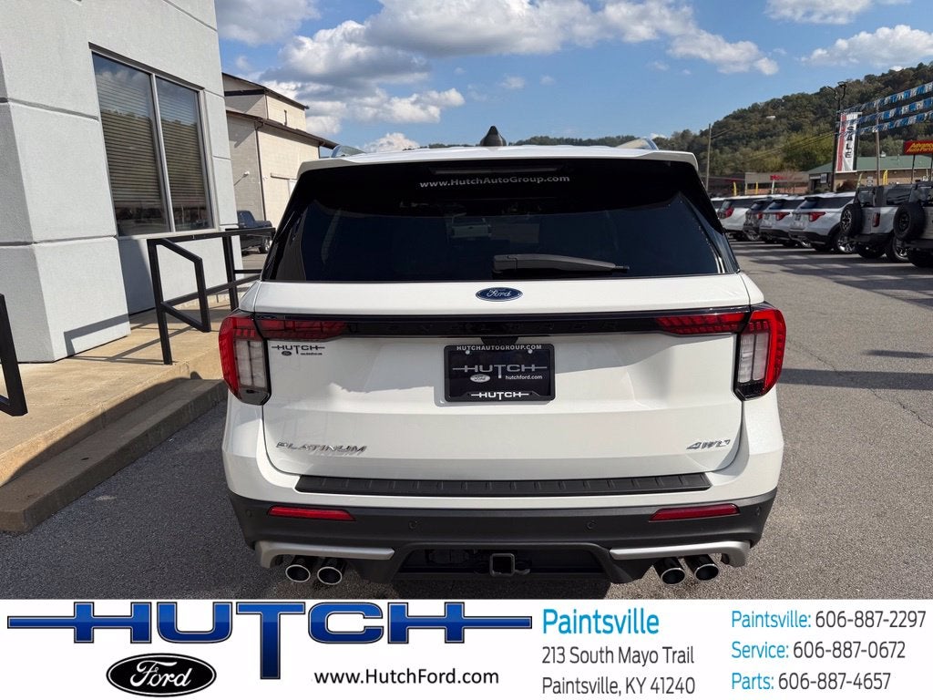 2025 Ford Explorer Platinum