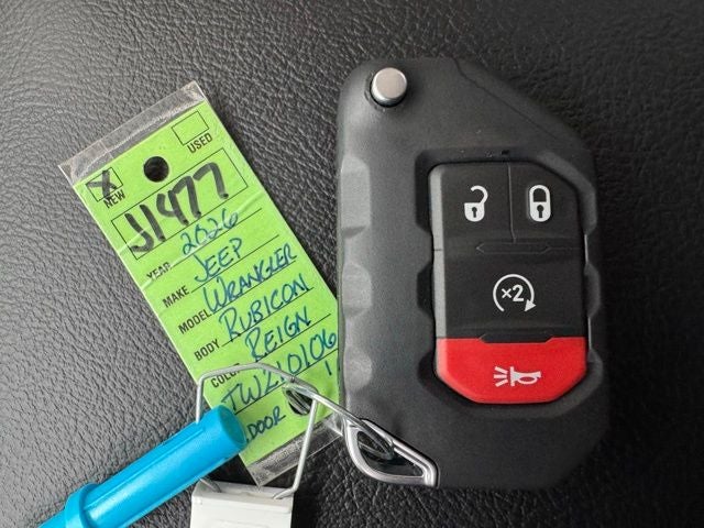 2026 Jeep Wrangler WRANGLER 2-DOOR RUBICON