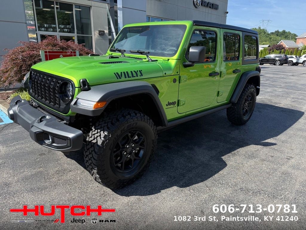 2026 Jeep Wrangler WRANGLER 4-DOOR WILLYS