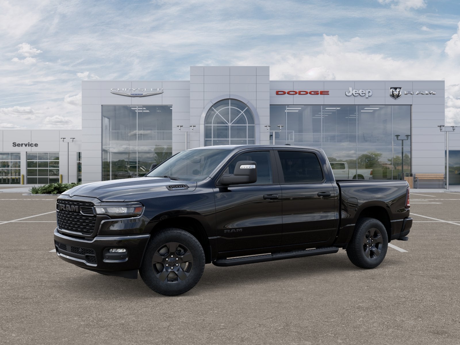 2025 RAM Ram 1500 RAM 1500 TRADESMAN CREW CAB 4X4 5'7' BOX