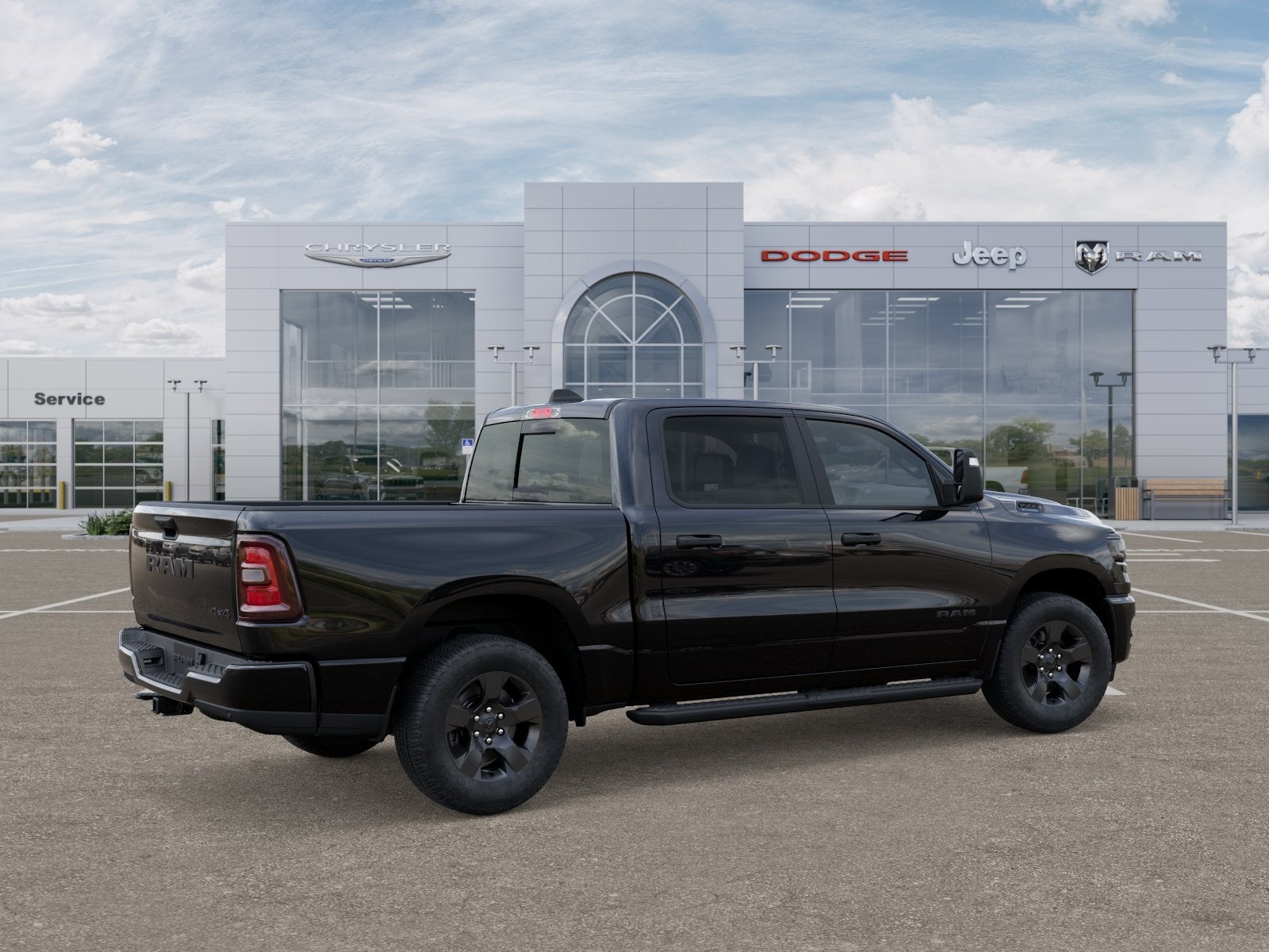2025 RAM Ram 1500 RAM 1500 TRADESMAN CREW CAB 4X4 5'7' BOX